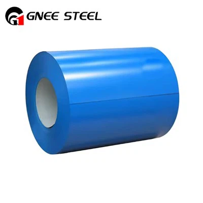 Bobina in acciaio zincato rivestito a colori